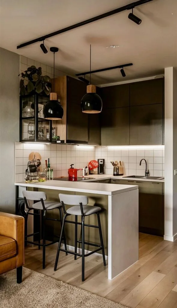 Reflective surfaces are a smart design choice for small kitchens in 2026