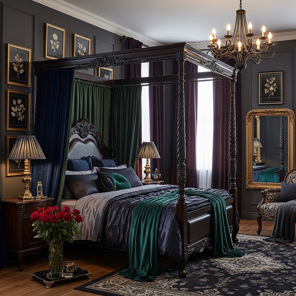 15 Dark Romantic Bedroom Ideas for a Dreamy Vibe