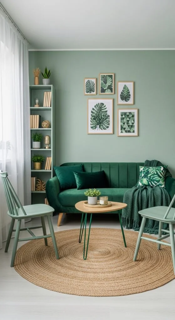 Sage Painted Furniture Accent