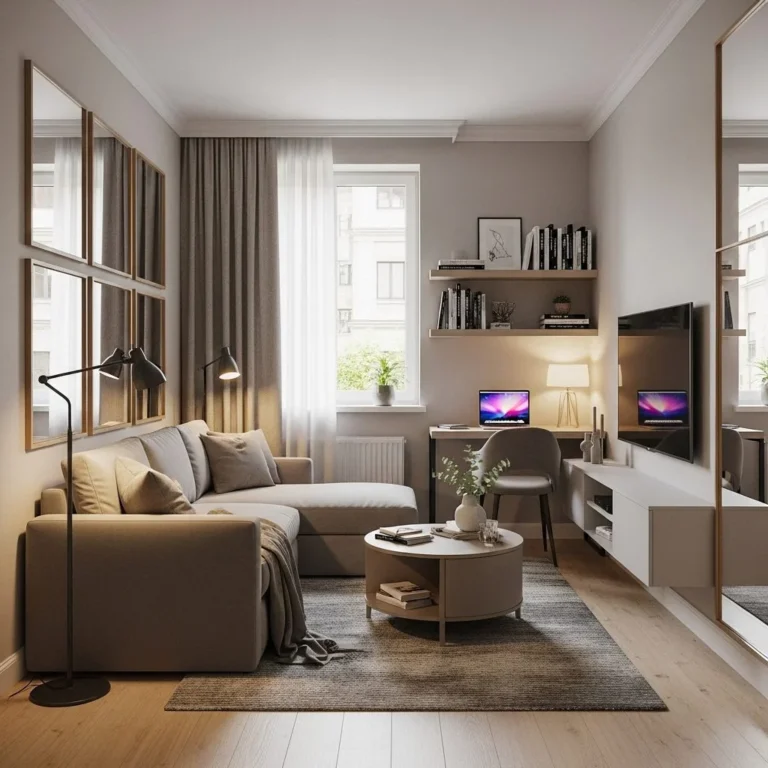 Small Living Room Layout Ideas for Apartments (With Smart Furniture Placement)