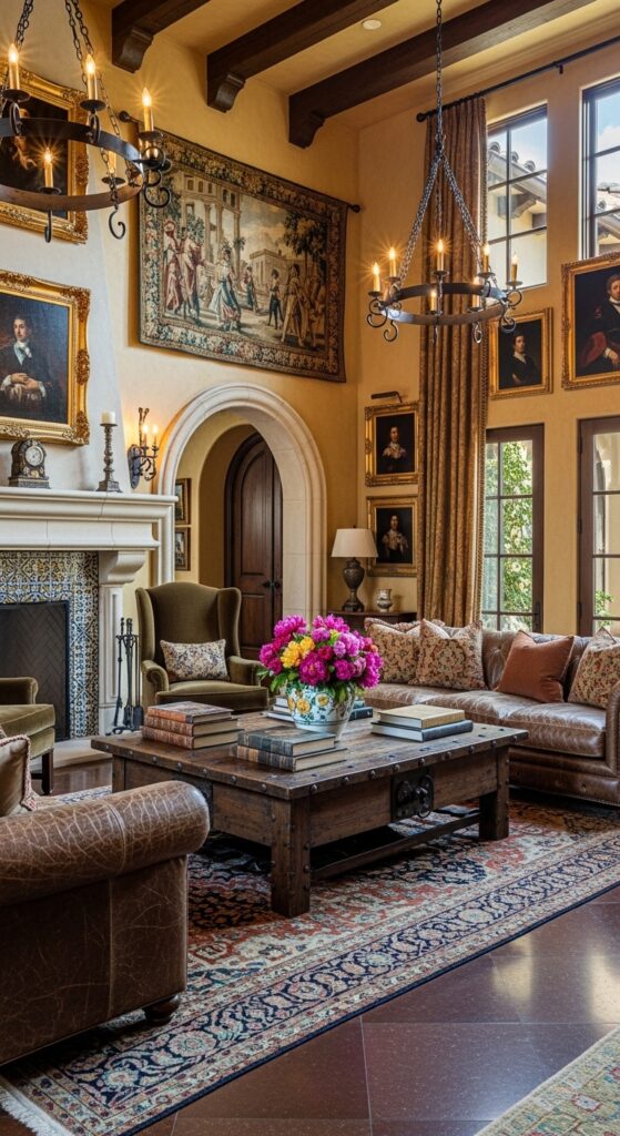 Spanish Luxury Living Room