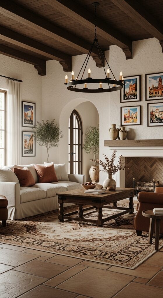 Spanish Plaster Living Room