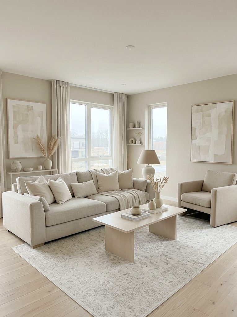 The Low-Contrast Mistake That Makes a Neutral Living Room Look Flat