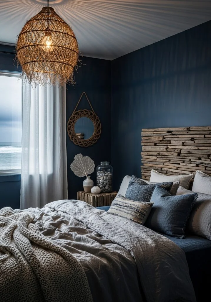 The Moody Coastal Bedroom