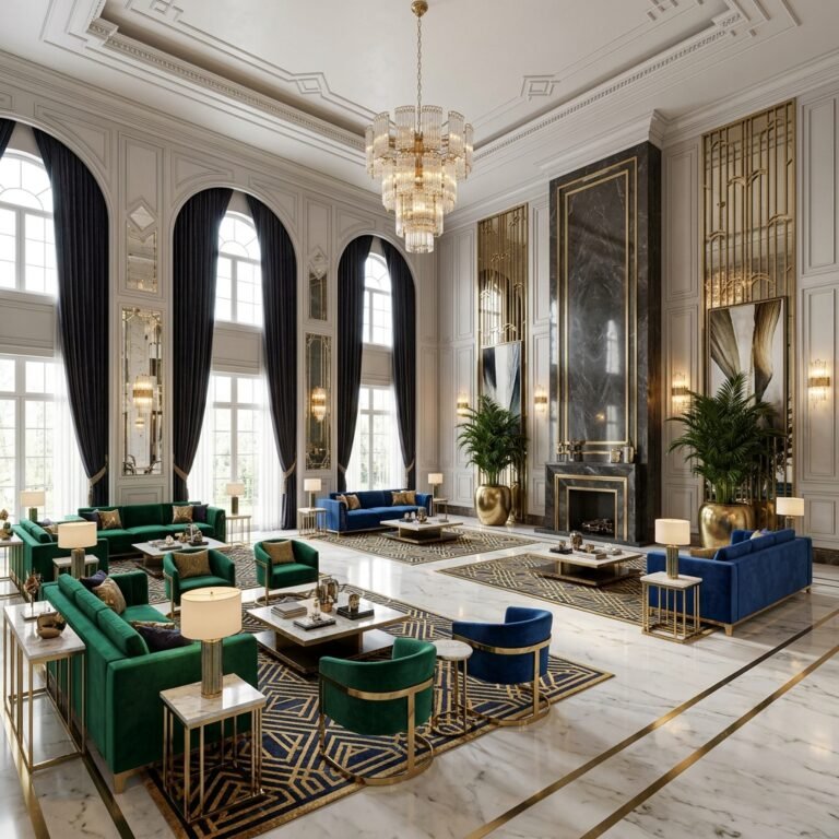 The Neo-Deco Mistake That Makes a Room Look Like a Hotel Lobby Instead of a Home
