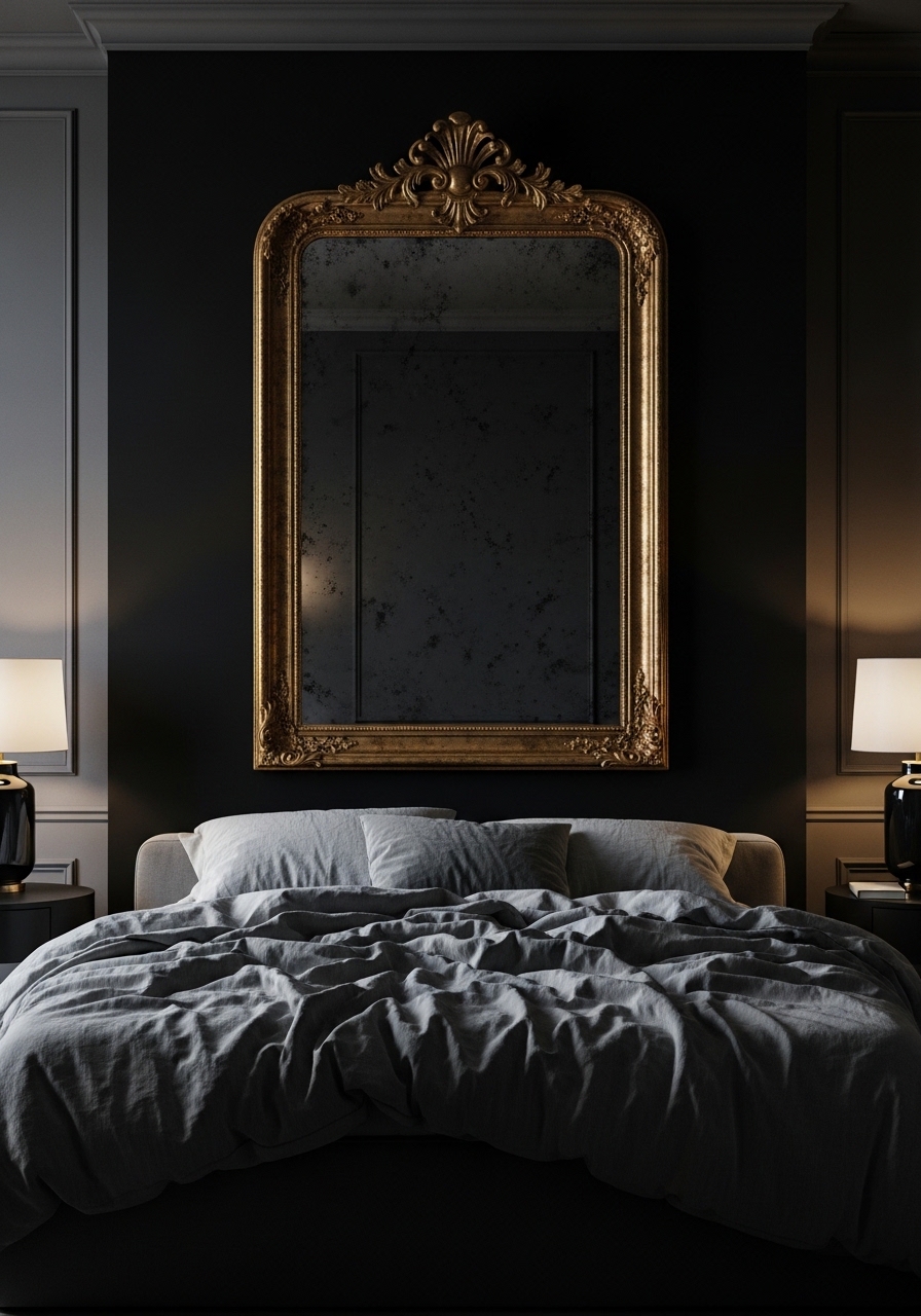 The Parisian Noir Bedroom
