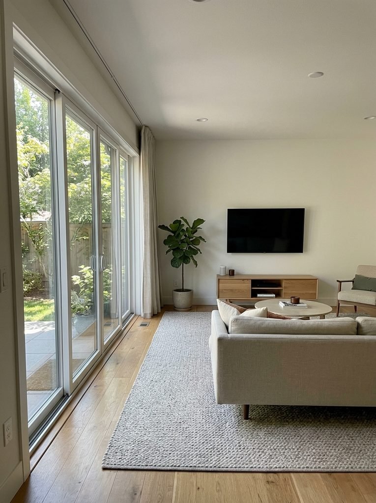 A slider hands you light and a view, then takes a whole wall