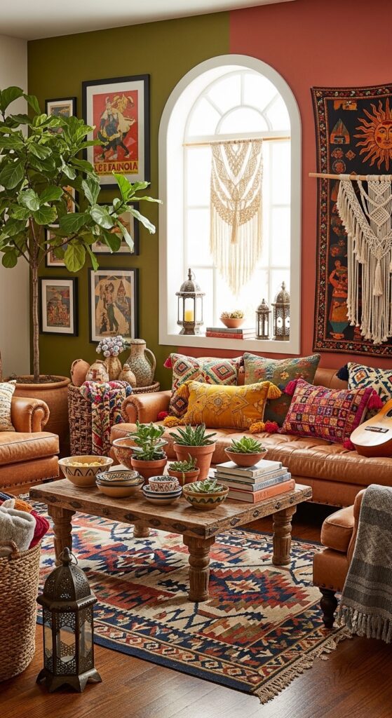 The Spanish Bohemian Living Room