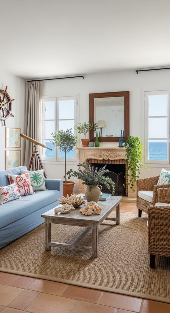 The Spanish Coastal Living Room