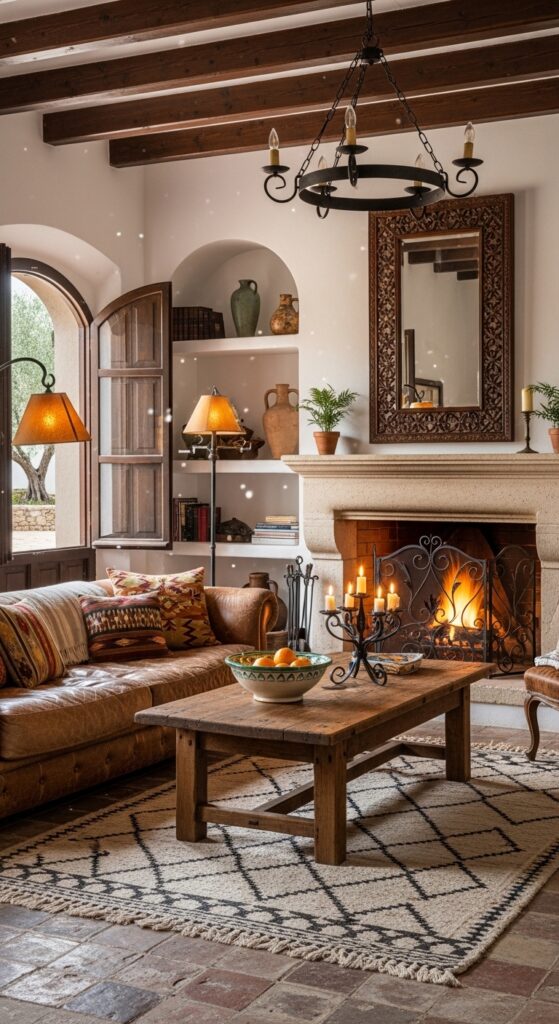 The Spanish Farmhouse Living Room