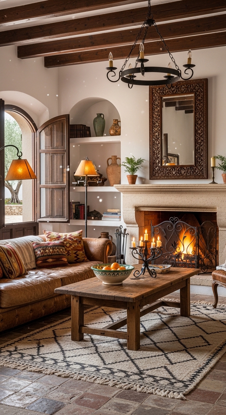 The Spanish Farmhouse Living Room