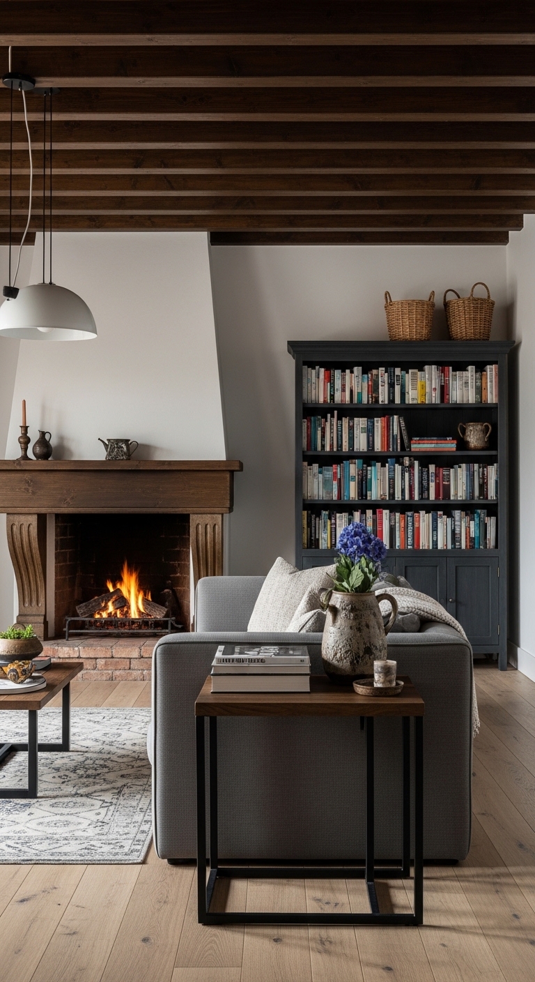 The Spanish Industrial Living Room