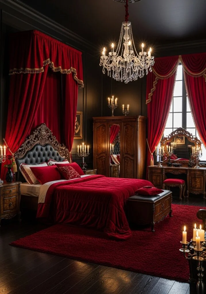 The Vampire's Lair Bedroom