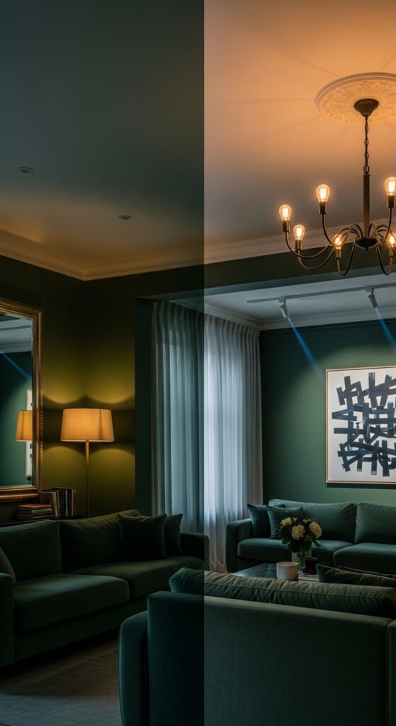 Use Lighting to Shift the Mood