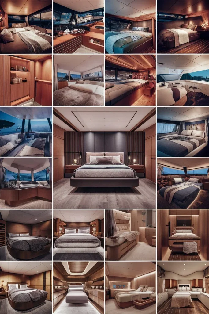 Yacht Bedroom Ideas to Maximize Comfort and Storage