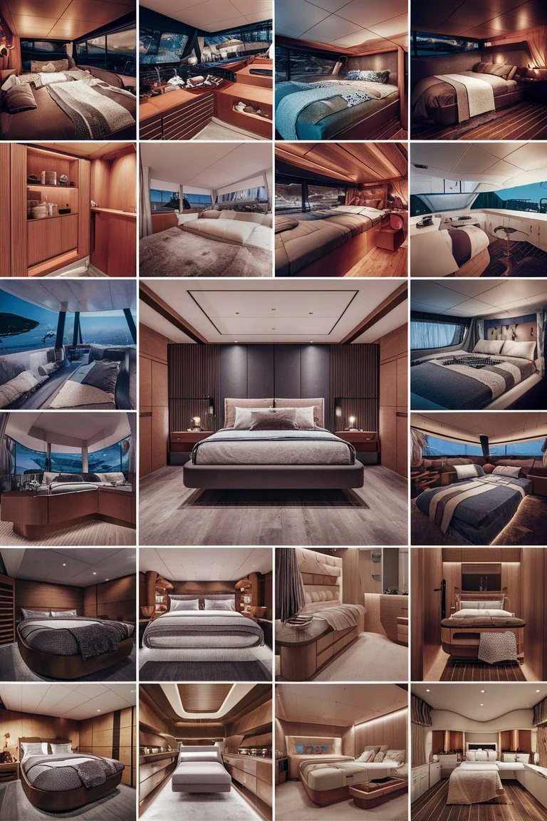 Yacht Bedroom Ideas to Maximize Comfort and Storage