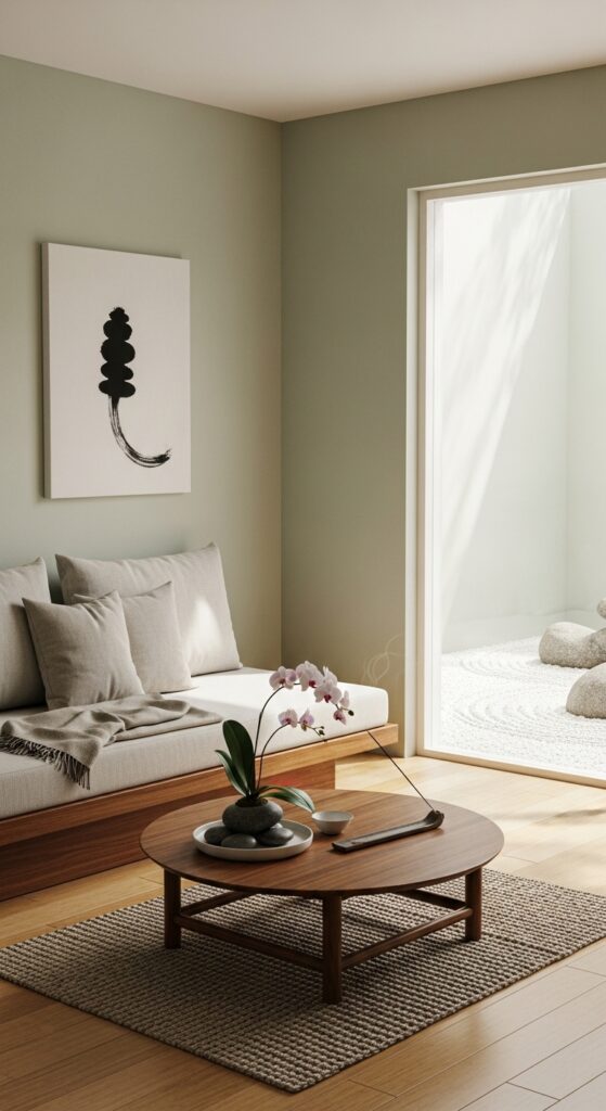 Zen Living Room Ideas Mindful Arrangement