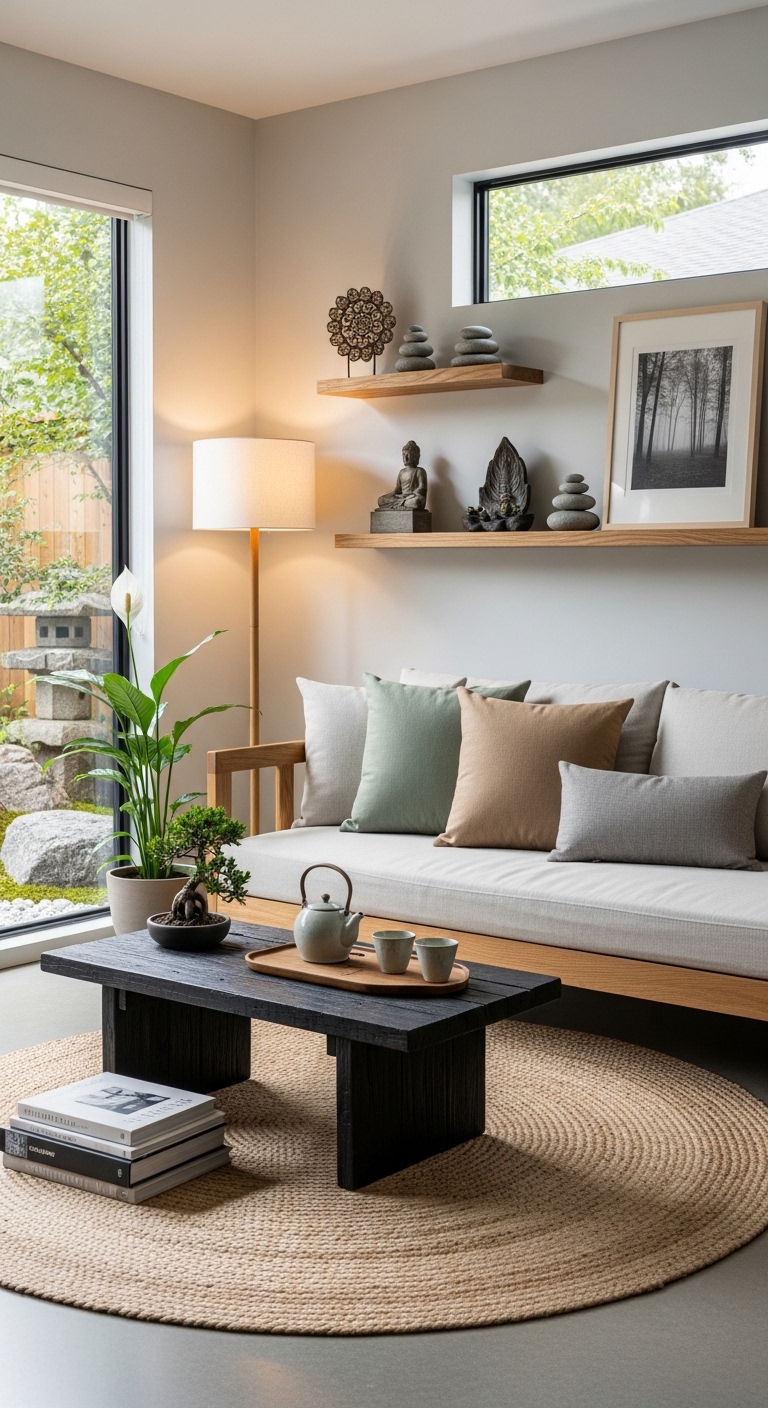 Zen Living Room Ideas Personal Sanctuary Elements