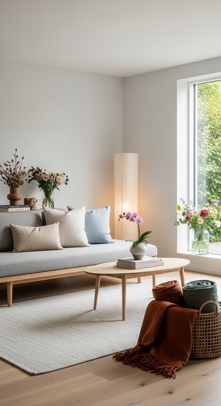 Zen Living Room Ideas Seasonal Flexibility