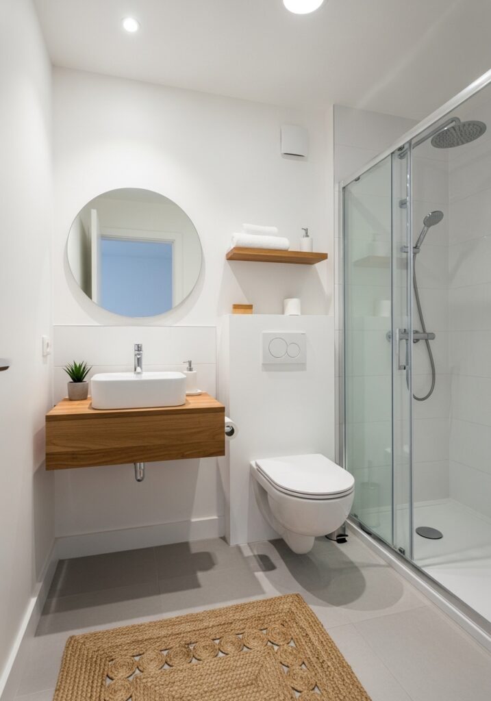 small bathroom ideas Minimal Decor Styling