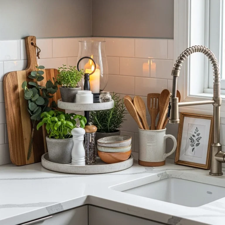 15 Kitchen Counter Corner Decor Ideas You’ll Want to Copy Immediately