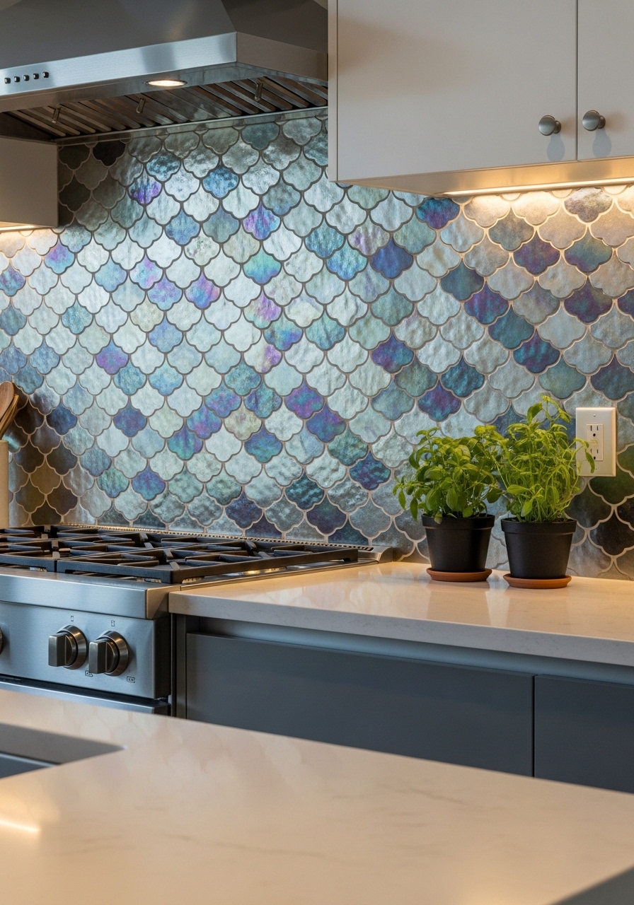 20. Fish Scale Scallop Tile