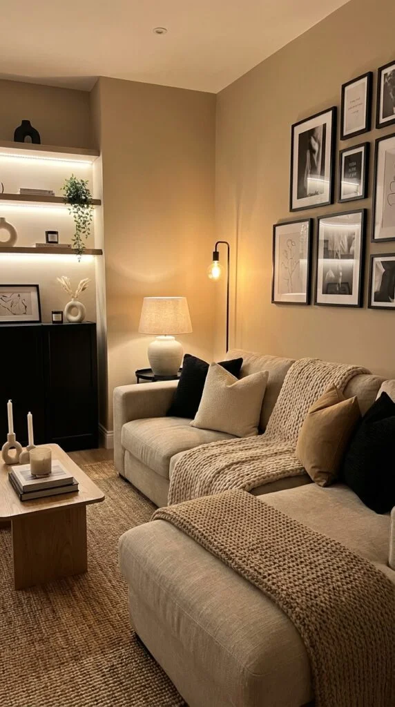 24. Warm Lighting to Enhance the Palette