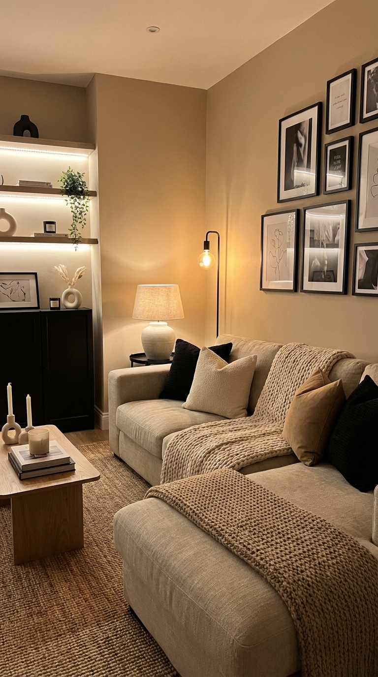 24. Warm Lighting to Enhance the Palette