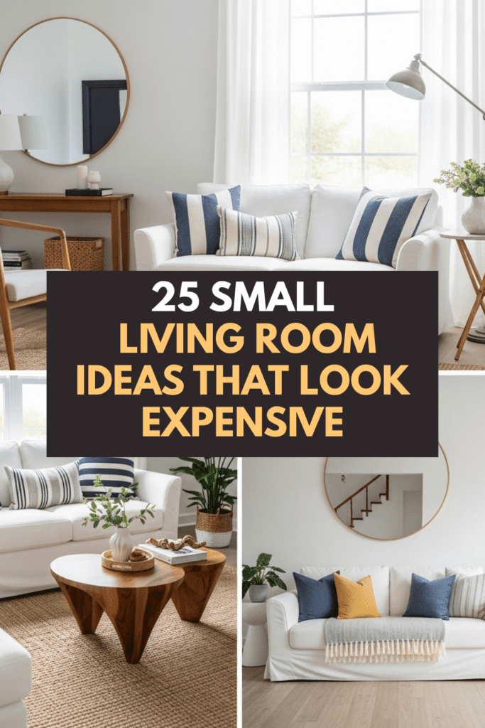 25 Small Living Room Ideas That Look Expensive