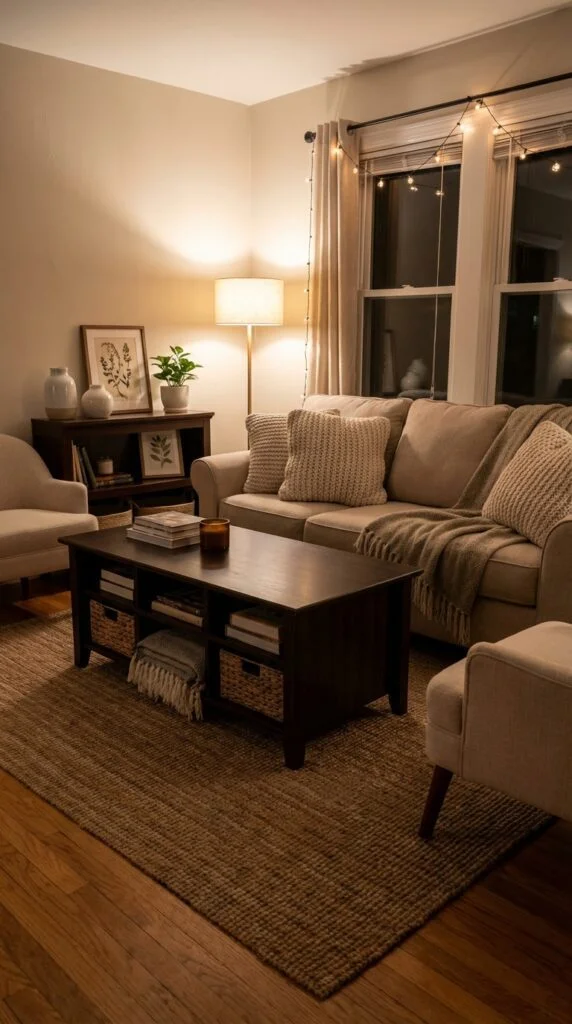 8. Statement Black Coffee Table