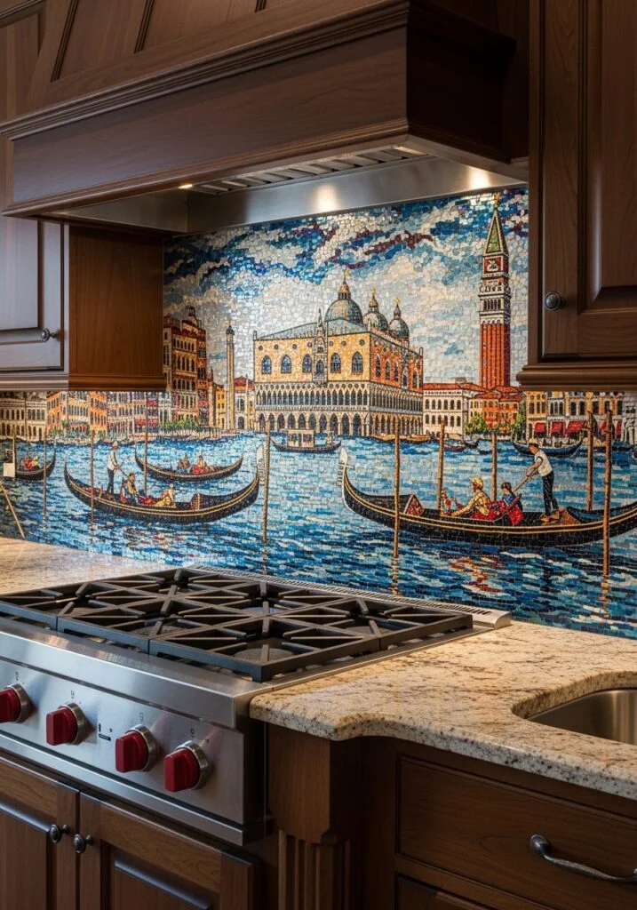 9. Venetian Glass Mosaic
