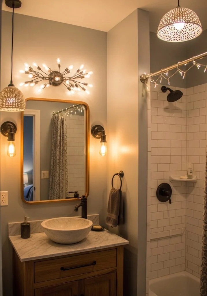 Add Decorative Lighting Fixtures