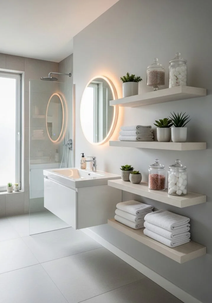 Add Floating Shelves