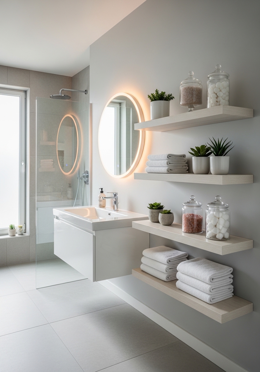 Add Floating Shelves