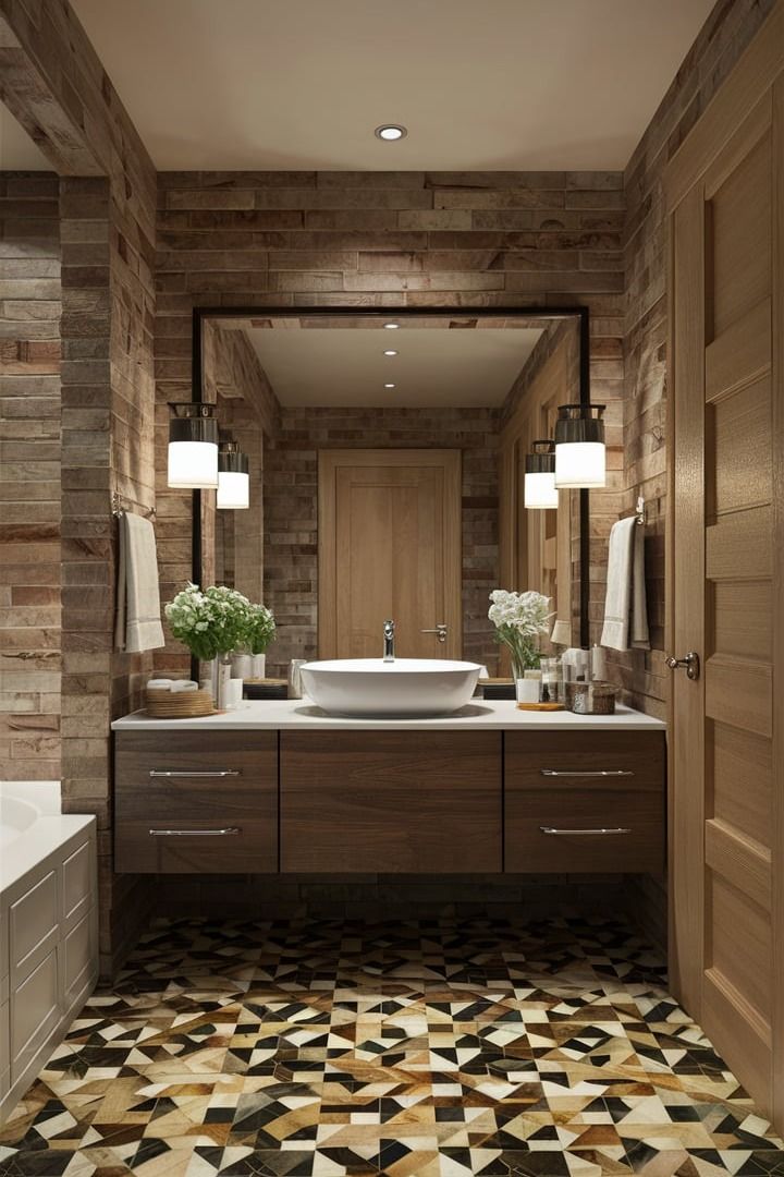 Add Textured Wall Panels