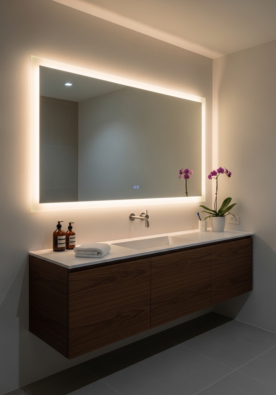 Add a Backlit Mirror