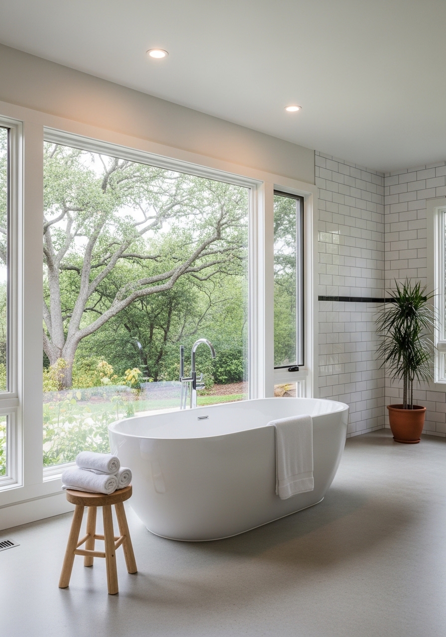 Add a Freestanding Bathtub