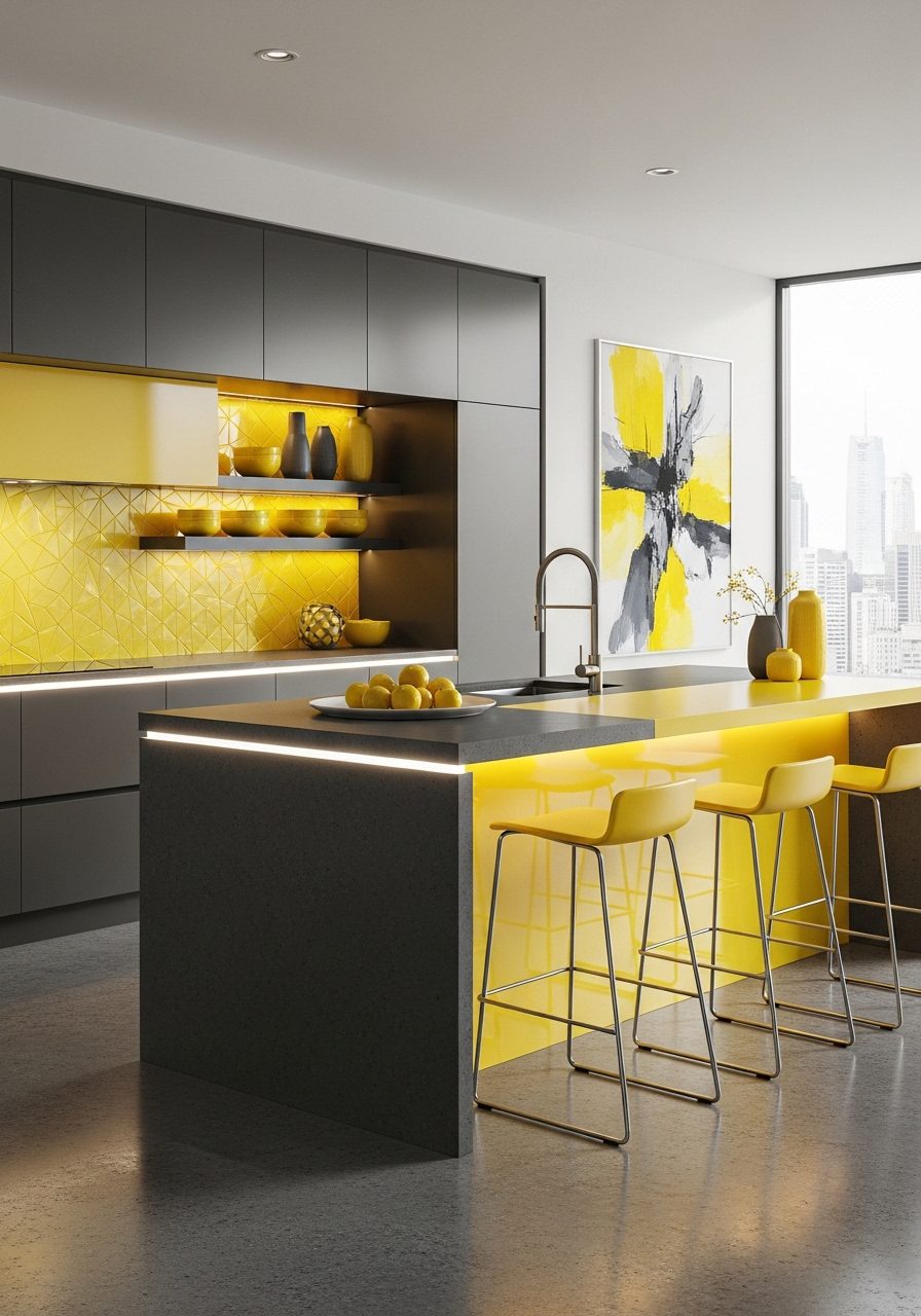 Bold Accent Contrast