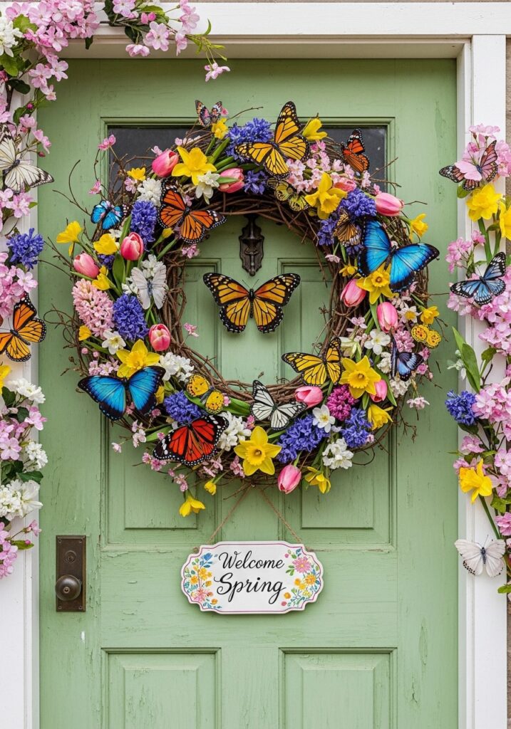 Butterfly and Floral Accents