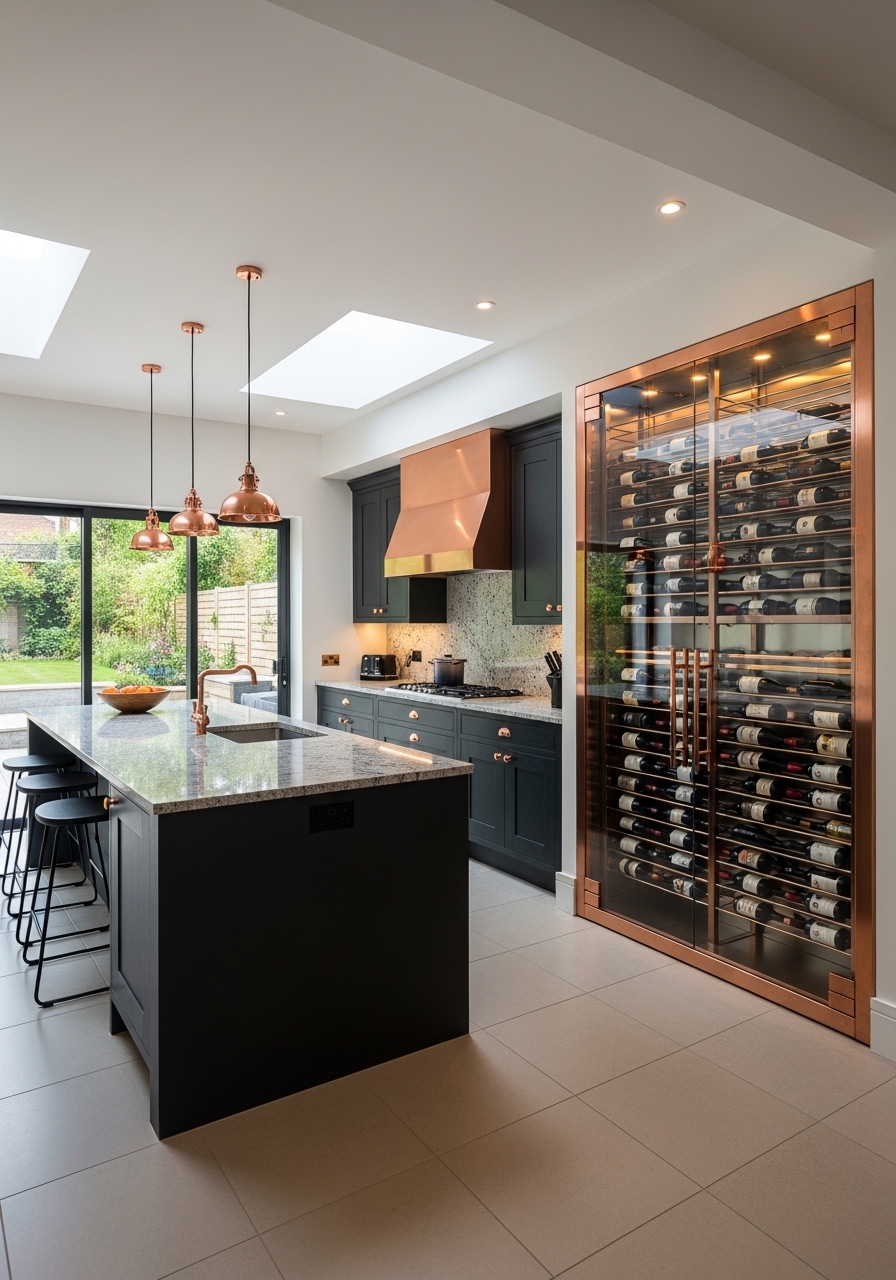 Copper Wine Storage Solutions