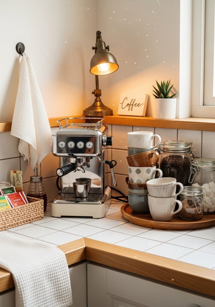 Create a Cozy Coffee Station