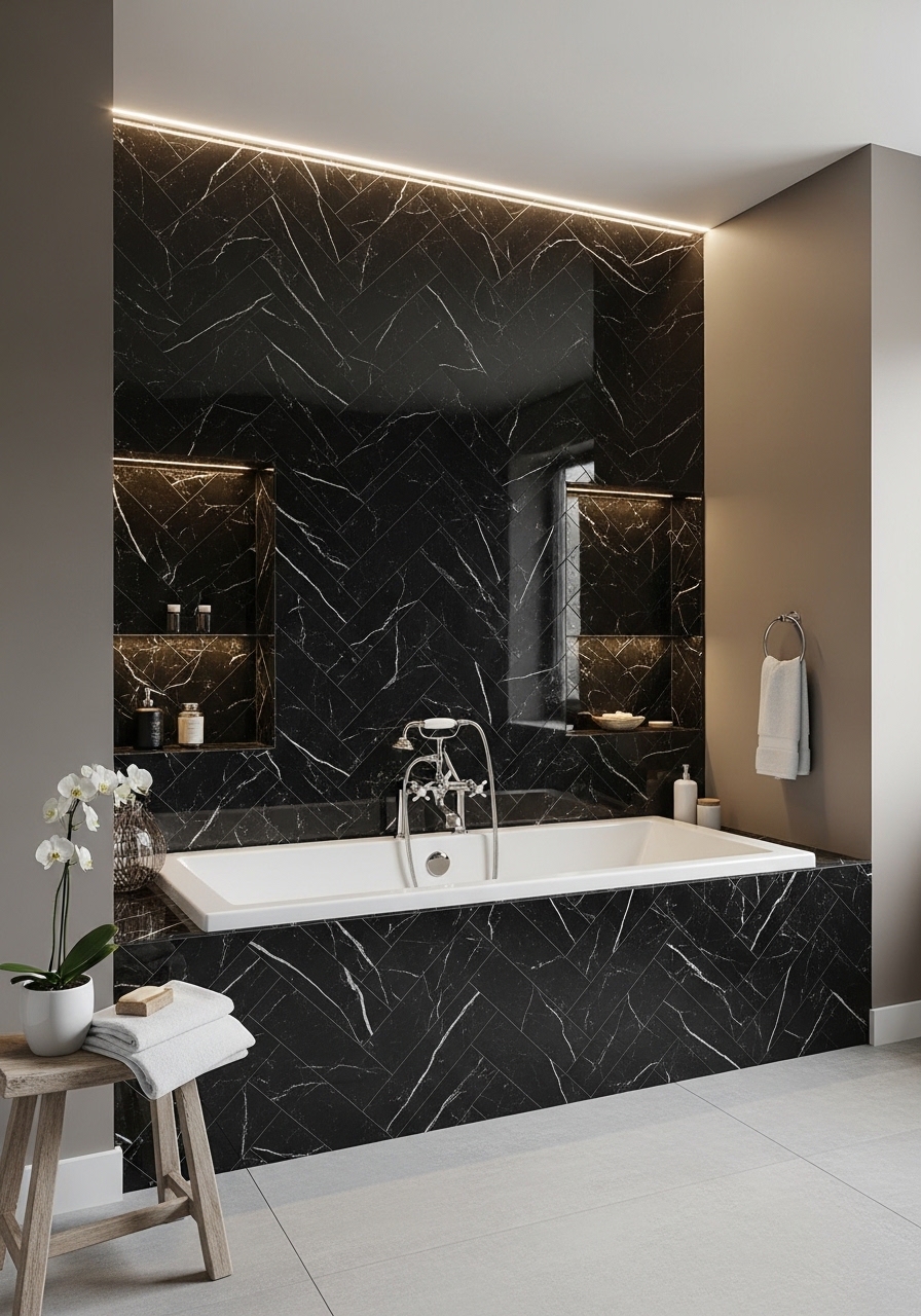 Create a Feature Wall with Tiles