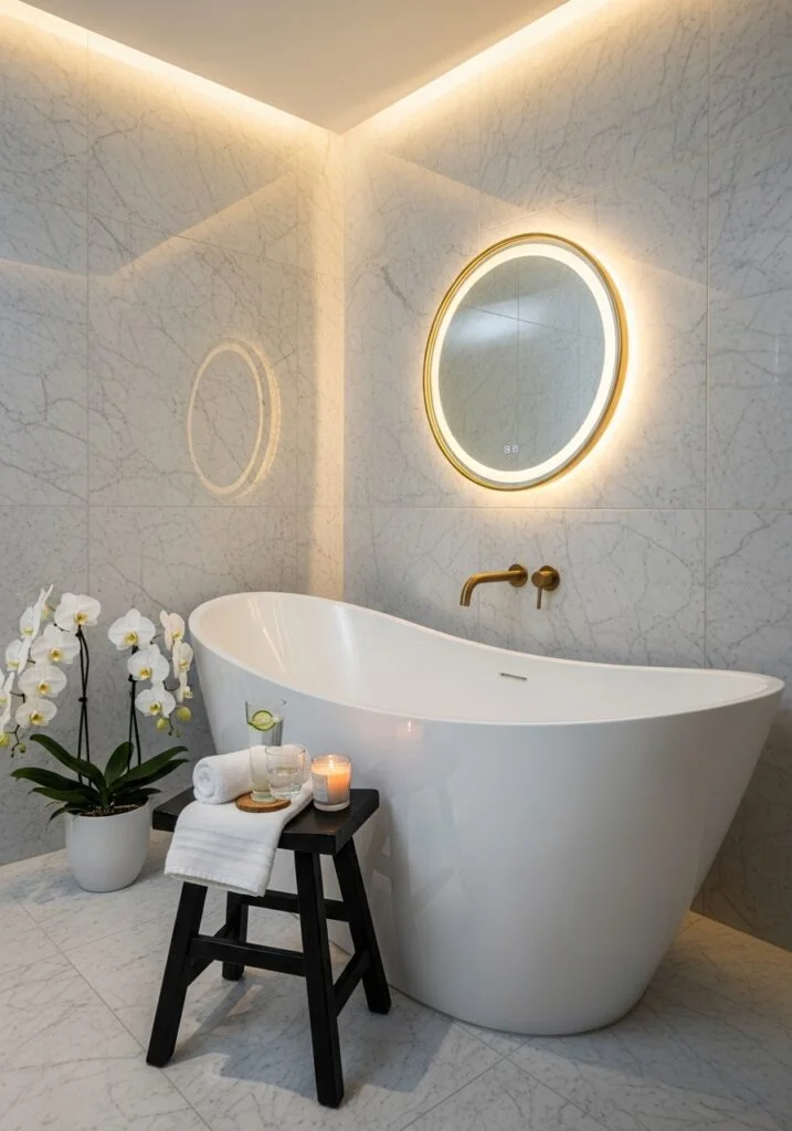 Create a Spa-Inspired Bathroom Corner