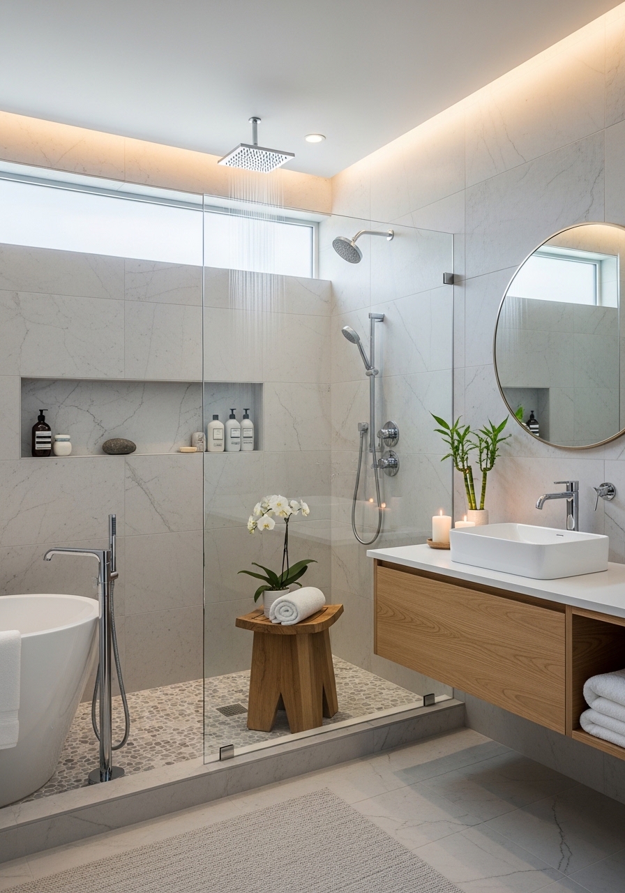 Create a Spa-Inspired Shower