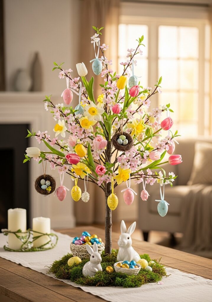 Floral Easter Tree 