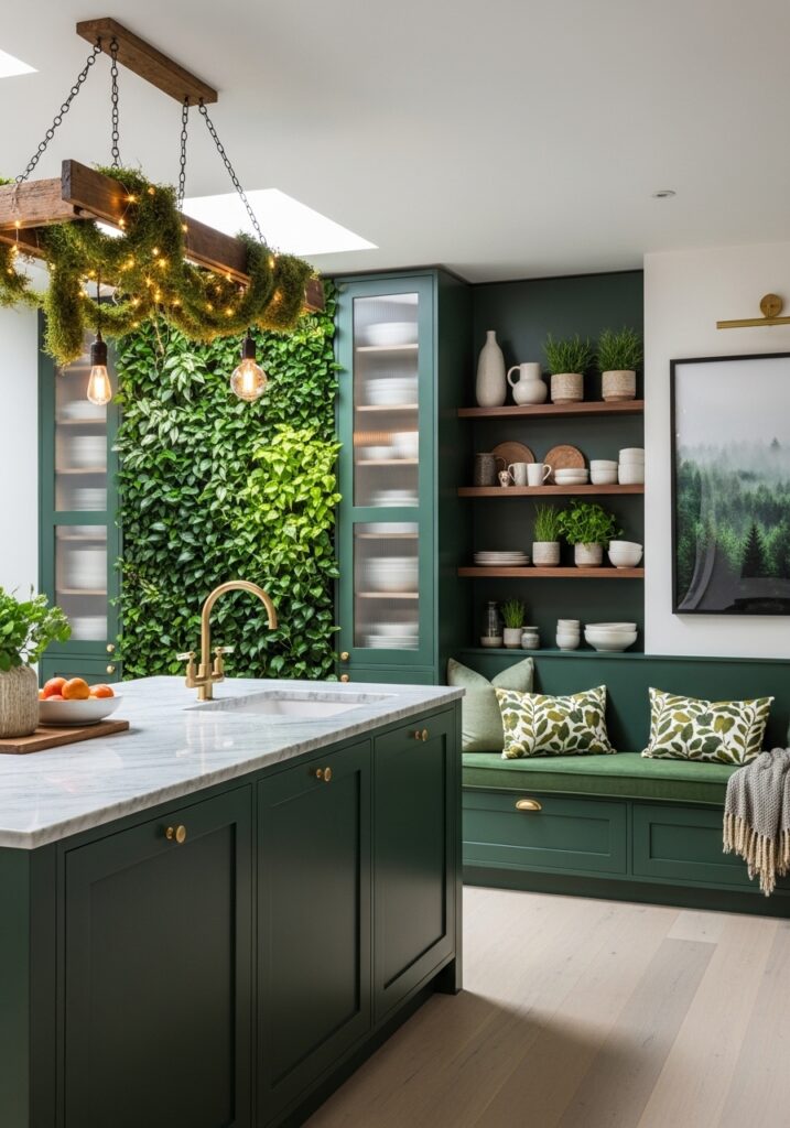 17 Game-Changing Forest Green Kitchen decor Ideas