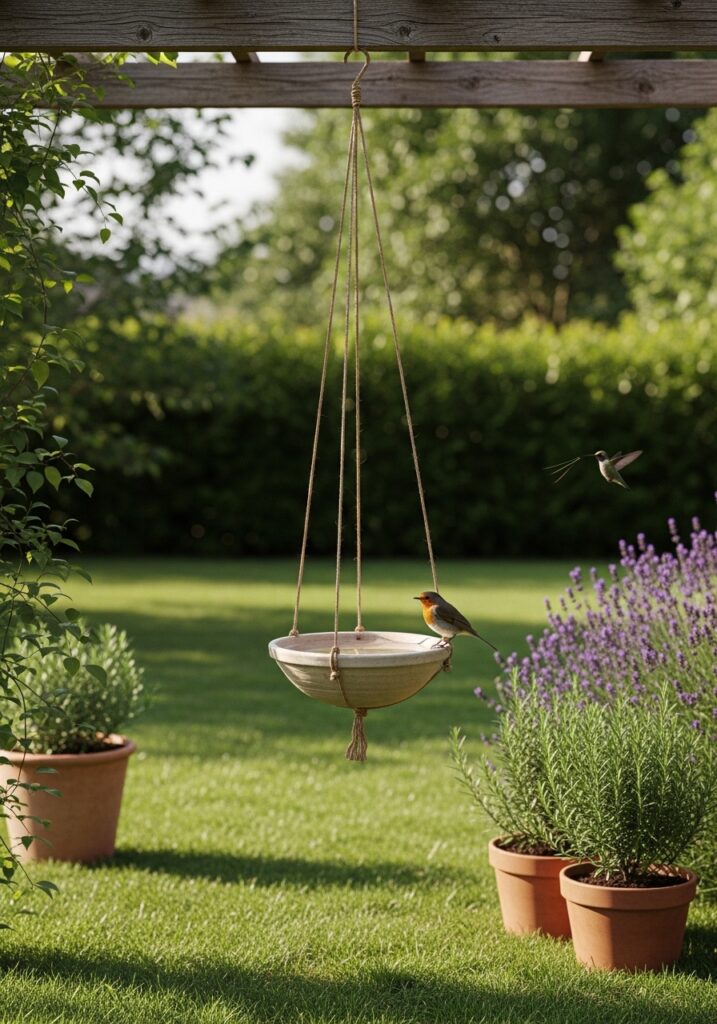 Hanging Bird Bath
