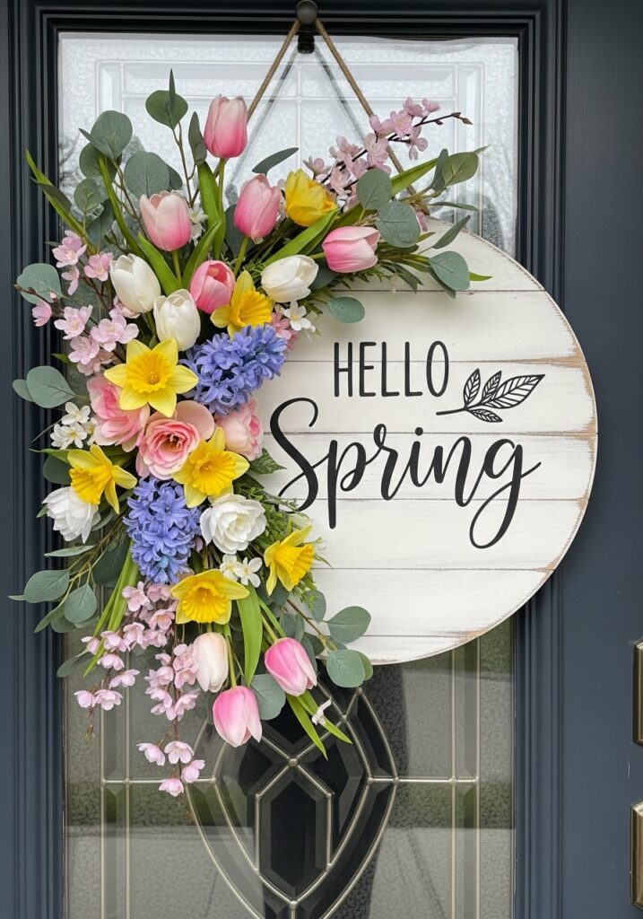 Hanging Spring Sign