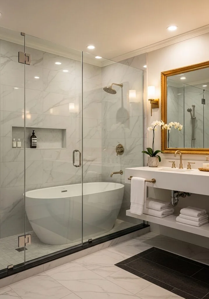 Install Frameless Glass Shower Doors