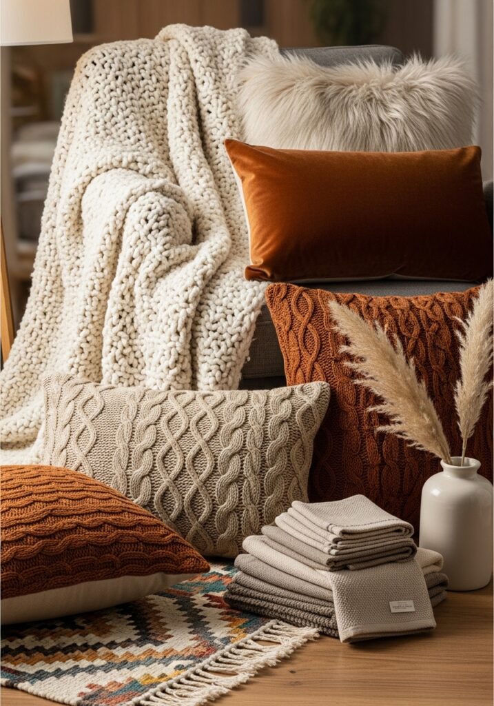Invest in Cozy Textiles